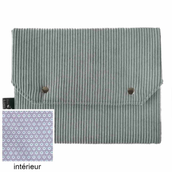 pochette tablette protection ipad dus & gero vegan edition limitee made in france vincennes