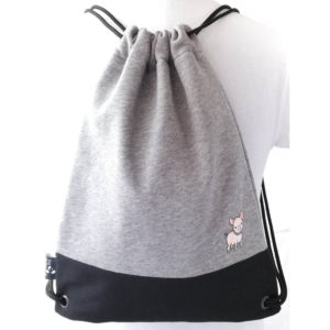 sac a dos sweat shirt gris chine sport homme dus and gero vegan made in france